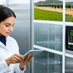 전통식품의 품질 관리 - **Prompt 1: The Flavor Detective's Digital Compass**
An intelligent, professional woman in her l...