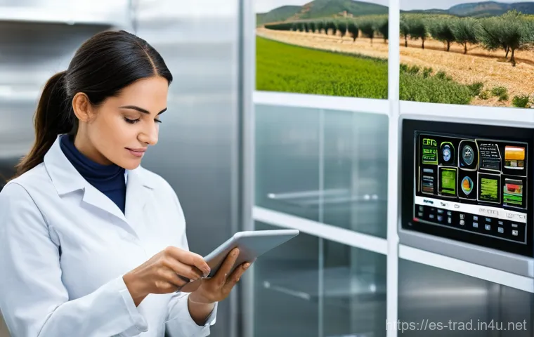 전통식품의 품질 관리 - **Prompt 1: The Flavor Detective's Digital Compass**
An intelligent, professional woman in her l...