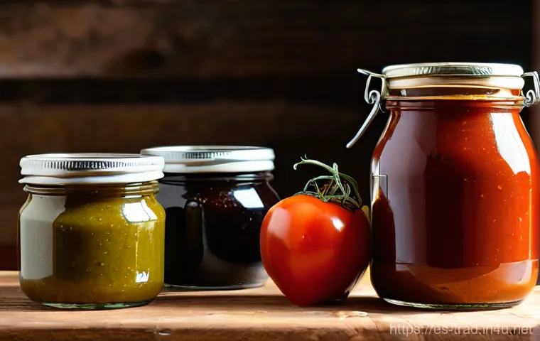 장류 브랜드별 특징 - Here are three detailed image prompts in English, designed to generate appealing and appropriate cul...