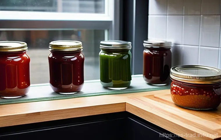 고추장 보관법 - **Prompt 1: Ideal Gochujang Storage in a Spanish Kitchen**
"A clean, brightly lit, modern Spanis...