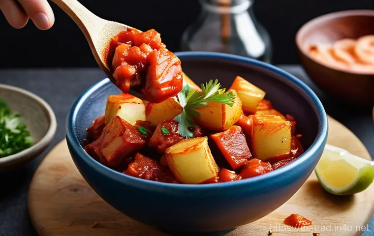 고추장 보관법 - **Prompt 1: Ideal Gochujang Storage in a Spanish Kitchen**
    "A clean, brightly lit, modern Spanis...