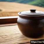 된장 - **Prompt 1: Artisanal Doenjang Making & Rustic Charm**
"A visually rich, naturalistic photograph...